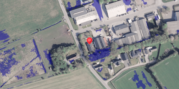 Ekstrem regn på Industrivej 2, 8981 Spentrup