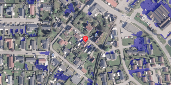 Ekstrem regn på Mejerivej 5, 8981 Spentrup