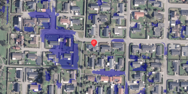 Ekstrem regn på Modesvej 5, 8981 Spentrup