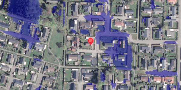 Ekstrem regn på Modesvej 21, 8981 Spentrup
