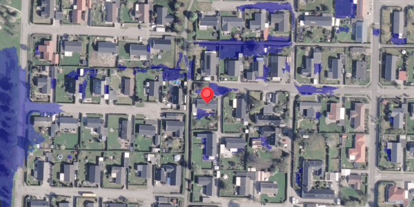 Ekstrem regn på Valhalsvej 9, 8981 Spentrup