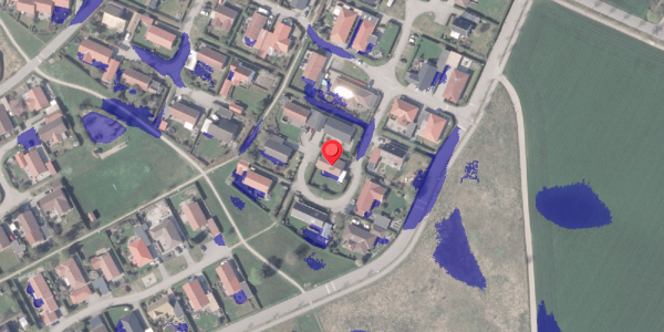 Ekstrem regn på Langager 21, 8543 Hornslet