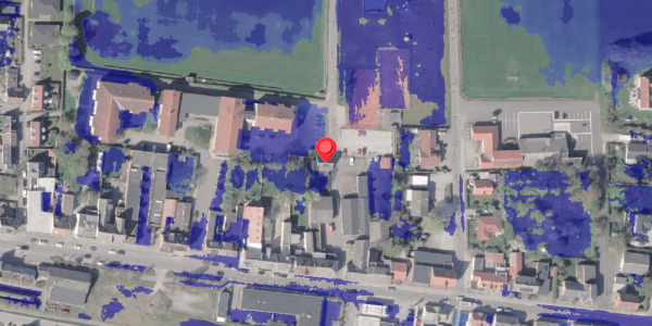 Ekstrem regn på Halvej 1, 8961 Allingåbro