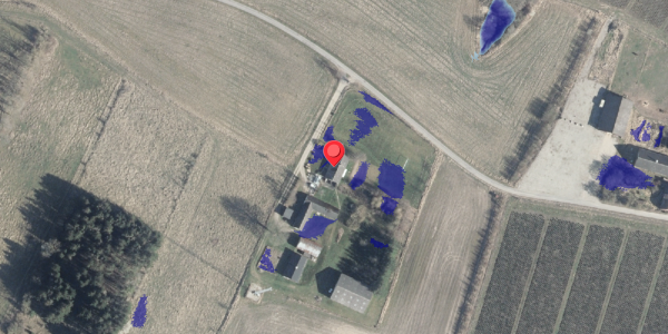 Ekstrem regn på Krusborgvej 2, 8963 Auning