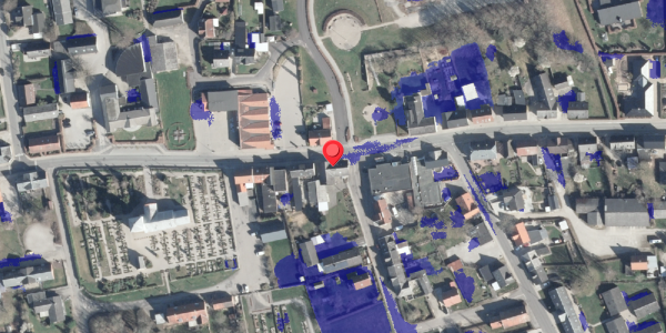Ekstrem regn på Langgade 40, . , 8961 Allingåbro