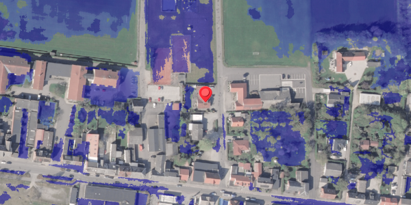 Ekstrem regn på Markedsplads 3, 8961 Allingåbro