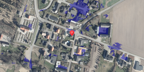 Ekstrem regn på Mejerivej 11, 8961 Allingåbro