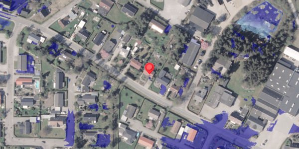 Ekstrem regn på Tøjstrupvej 21, 8961 Allingåbro