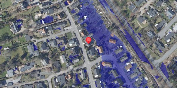 Ekstrem regn på Klostervej 49, 8680 Ry
