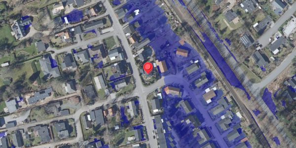 Ekstrem regn på Klostervej 51, 8680 Ry
