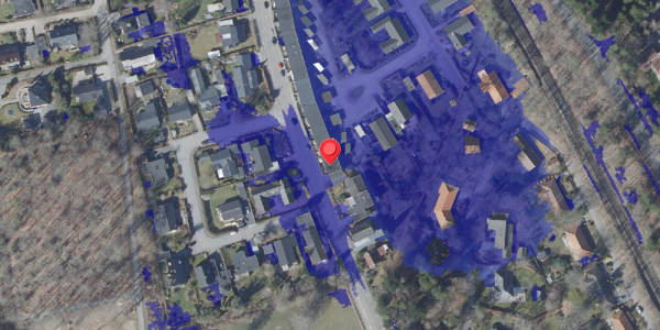 Ekstrem regn på Klostervej 89, 8680 Ry