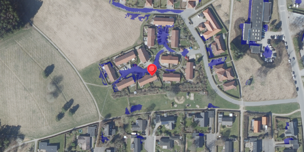 Ekstrem regn på Lynghovedvej 9, 8680 Ry