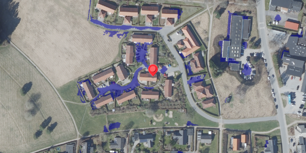Ekstrem regn på Lynghovedvej 39, 8680 Ry