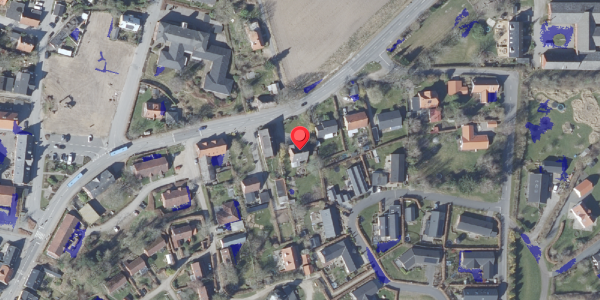 Ekstrem regn på Ryesgade 7, 8680 Ry