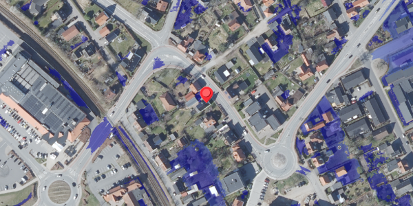 Ekstrem regn på Silkeborgvej 9, 8680 Ry