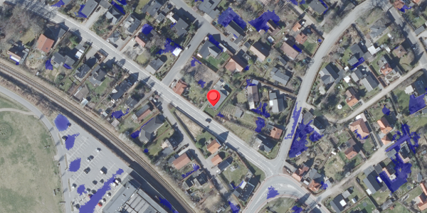 Ekstrem regn på Silkeborgvej 18, . , 8680 Ry