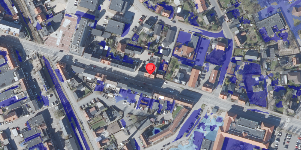 Ekstrem regn på Skanderborgvej 19, 8680 Ry