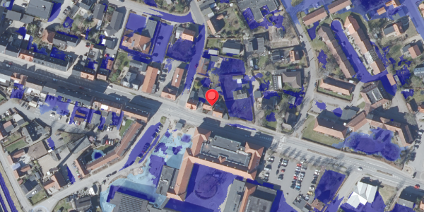 Ekstrem regn på Skanderborgvej 31, 8680 Ry