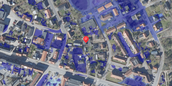Ekstrem regn på Skanderborgvej 37, 8680 Ry