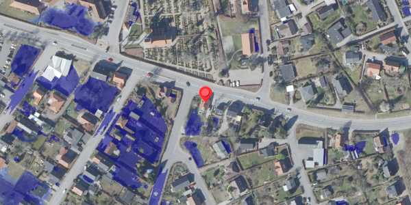 Ekstrem regn på Skanderborgvej 72, 8680 Ry