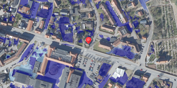 Ekstrem regn på Stadionalle 1, 8680 Ry