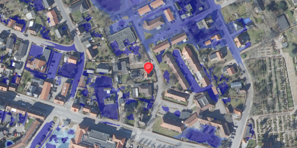 Ekstrem regn på Stadionalle 5, 8680 Ry