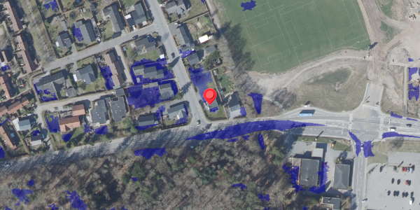 Ekstrem regn på Thorsvej 2, 8680 Ry