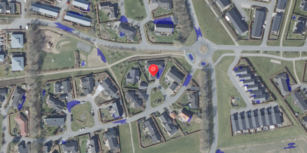 Ekstrem regn på Tippethøj 4, 8680 Ry
