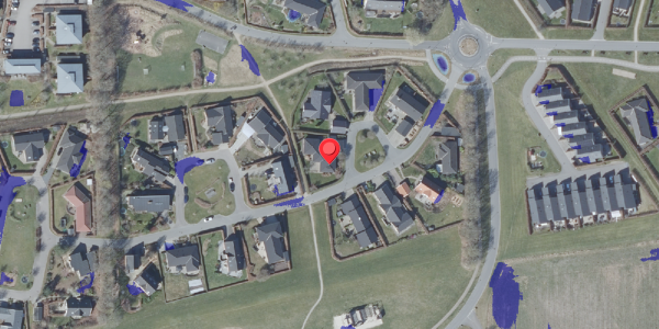 Ekstrem regn på Tippethøj 8, 8680 Ry