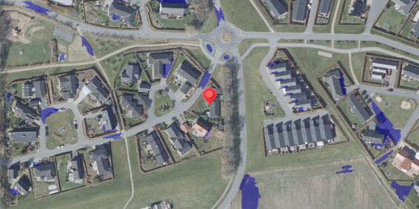 Ekstrem regn på Tippethøj 9, 8680 Ry