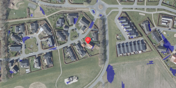 Ekstrem regn på Tippethøj 11, 8680 Ry