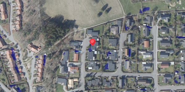 Ekstrem regn på Violvej 24, 8680 Ry