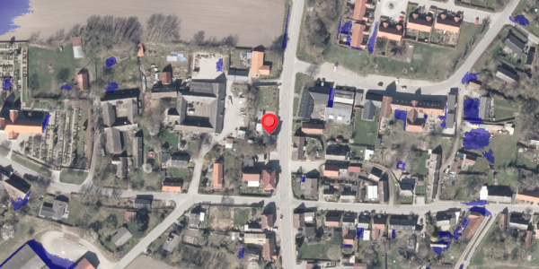 Ekstrem regn på Onsbjerg Hovedgade 21, 8305 Samsø