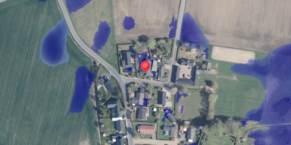Ekstrem regn på Allingvej 3, 8632 Lemming