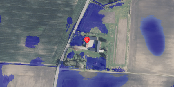 Ekstrem regn på Allingvej 12, 8632 Lemming