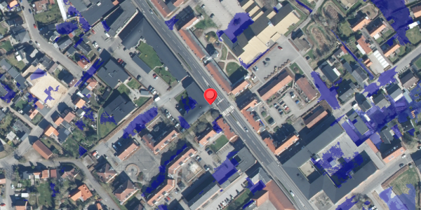 Ekstrem regn på Borgergade 53, . , 8600 Silkeborg