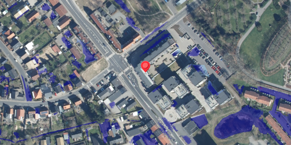 Ekstrem regn på Borgergade 82, 8600 Silkeborg