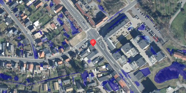 Ekstrem regn på Borgergade 85, 8600 Silkeborg