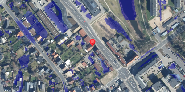 Ekstrem regn på Borgergade 95, . , 8600 Silkeborg