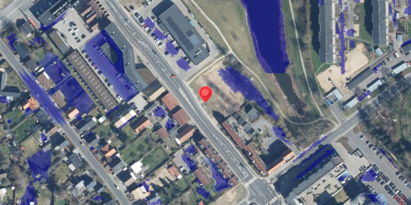 Ekstrem regn på Borgergade 98, 8600 Silkeborg
