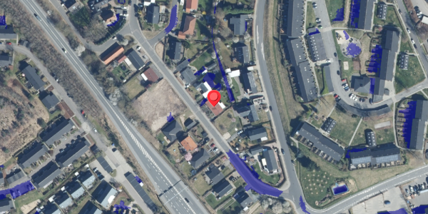 Ekstrem regn på Dalstrøget 8, 8600 Silkeborg