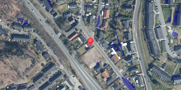 Ekstrem regn på Dalstrøget 19, 8600 Silkeborg