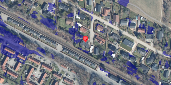 Ekstrem regn på Kildetoften 25, 8600 Silkeborg