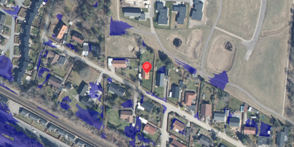 Ekstrem regn på Kildetoften 26, 8600 Silkeborg