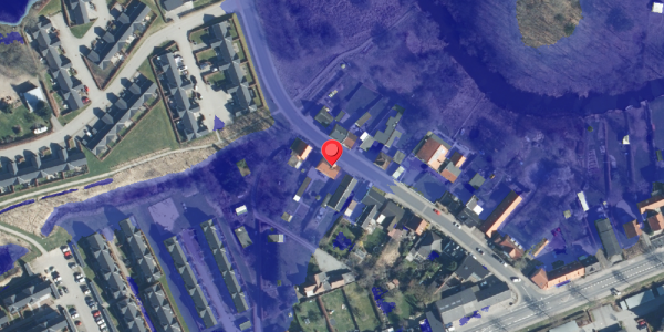 Ekstrem regn på Lysbrogade 13, 8600 Silkeborg