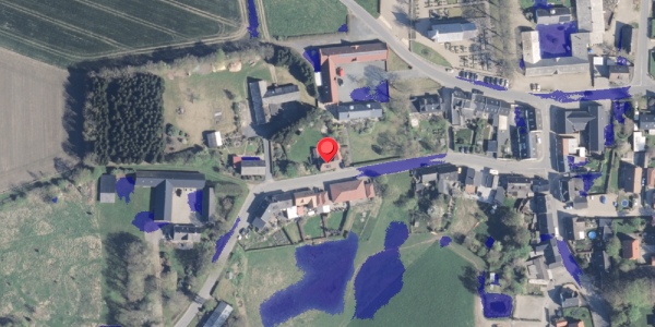 Ekstrem regn på Serupvej 21, 8632 Lemming
