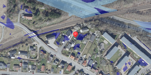 Ekstrem regn på Banetoften 4, 8660 Skanderborg