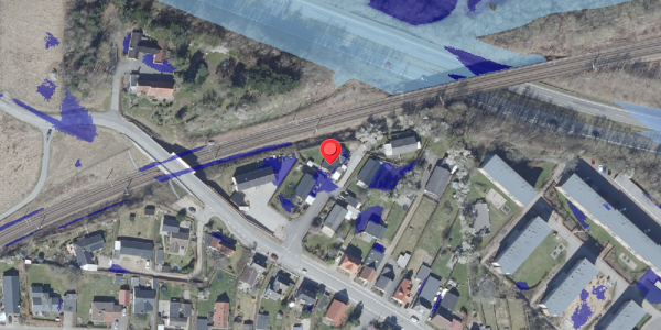 Ekstrem regn på Banetoften 5, 8660 Skanderborg