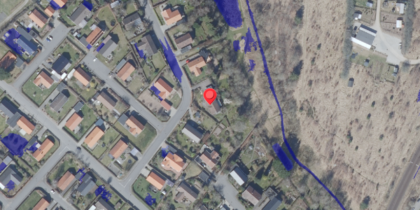 Ekstrem regn på Dalen 8, 8660 Skanderborg