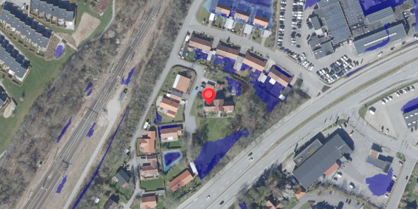 Ekstrem regn på Edelsborgvej 21, 8660 Skanderborg